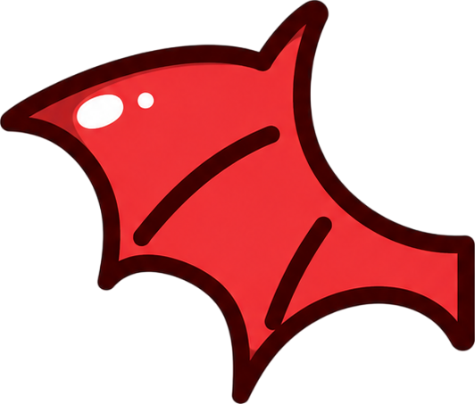 左の悪魔の翼